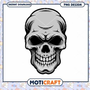 Grim Reaper Skull PNG Design