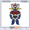 Grendizer PNG Design, Instant Download