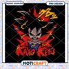 Goku Skull PNG Design Instant Download