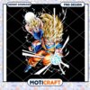 Goku Gohan PNG Sublimation Design