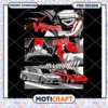 Girl Racer PNG Design Instant Download
