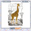 Giraffe Nature Beauty PNG Design 2 Giraffe Nature Beauty PNG Design