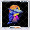 Geometric Whale PNG Design Instant Download
