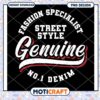 Genuine Street Style Denim PNG