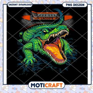 Gator Lacoste PNG Design Instant Download