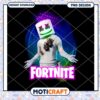 Fortnite Marshmello PNG Design