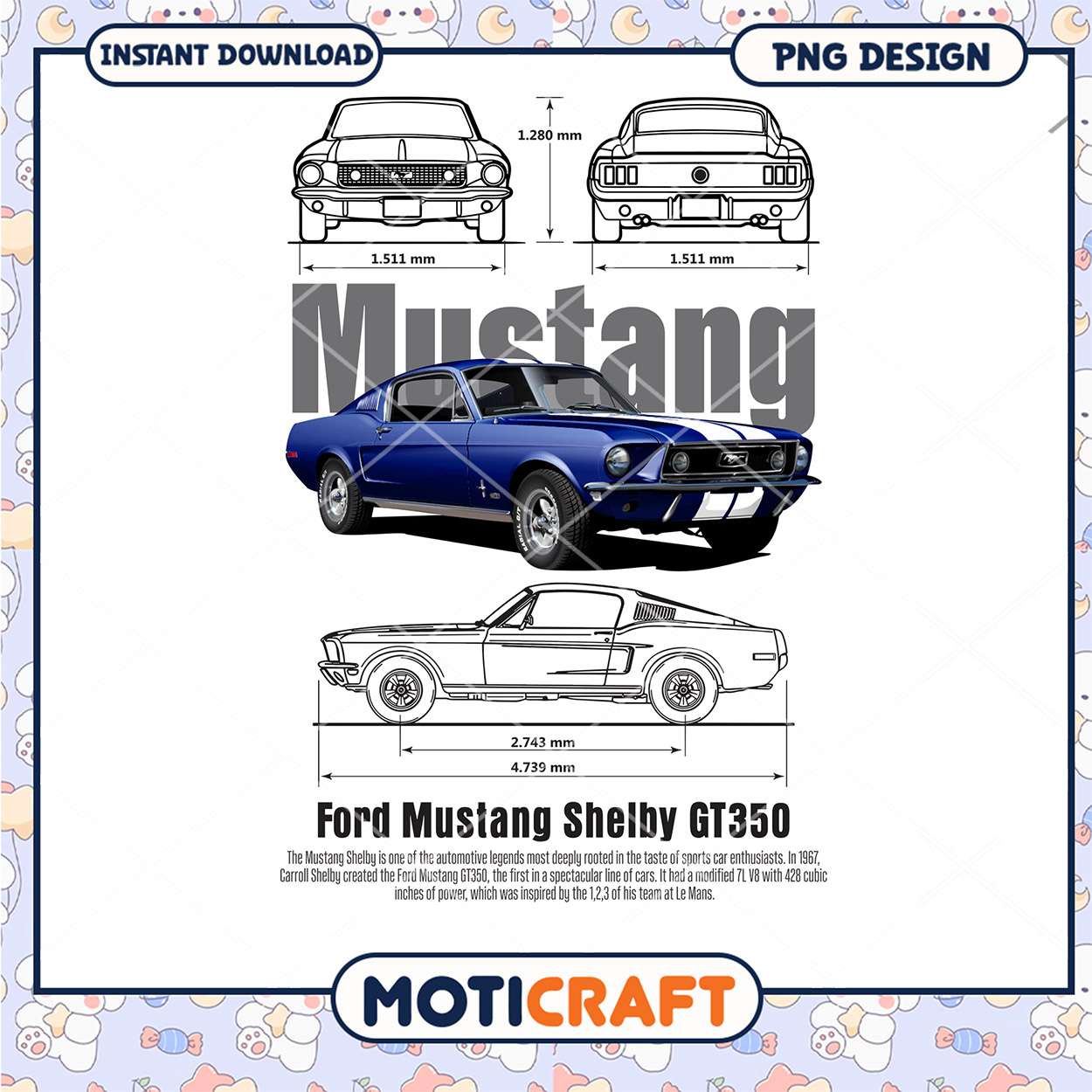 Ford Mustang Shelby GT350 PNG Ford Mustang Shelby GT350 PNG