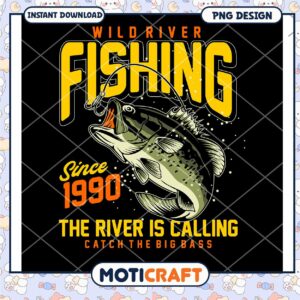 Fishing Since 1990 PNG Design