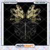 Fierce Masked Dragon PNG Design