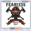 Fearless Firefighter Skull PNG 2 Fearless Firefighter Skull PNG