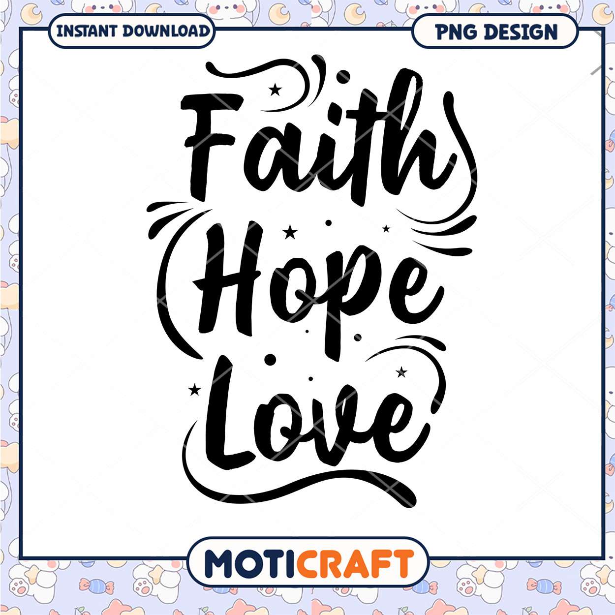 Faith Hope Love PNG Design Faith Hope Love PNG Design