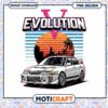 Evo V Retro Car PNG Design 2 Evo V Retro Car PNG Design