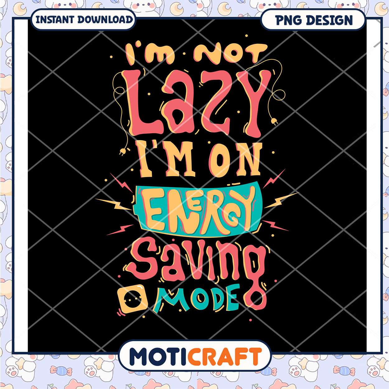 Energy Saving Mode PNG Design Energy Saving Mode PNG Design