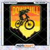 Downhill Mountain Biking PNG Design