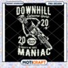 Downhill Mountain Biker PNG Design