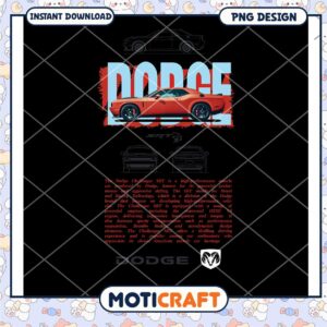 Dodge Challenger SRT PNG Design