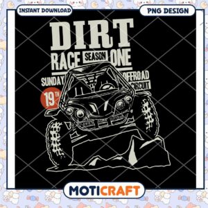 Dirt Race Season One PNG Design