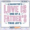 Daughters Love Fathers PNG Design