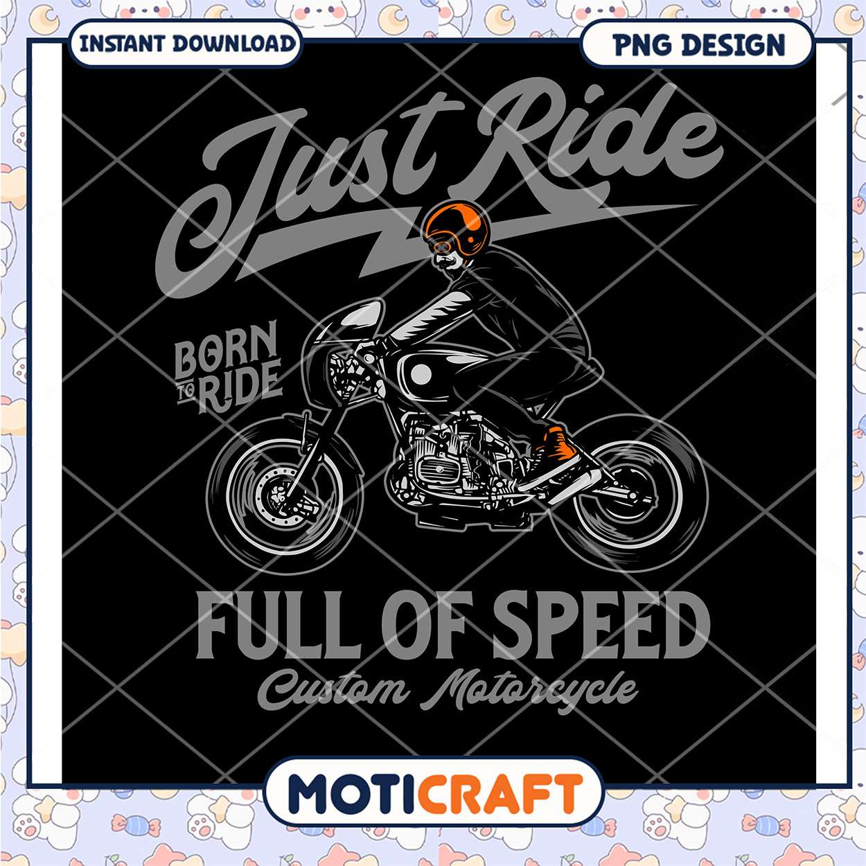 Custom Motorcycle PNG Just Ride Custom Motorcycle PNG Just Ride