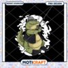 Crocodile Fisherman PNG Design