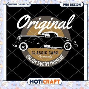 Classic Car PNG Design Original Vintage Auto
