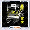 Civic Night City PNG Design Instant Download