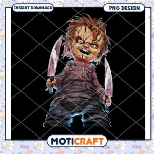 Chucky PNG Sublimation Design