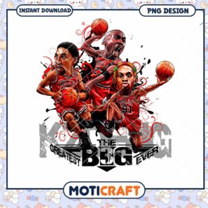Chicago Bulls PNG Sublimation Design