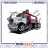 Cartoon Truck PNG Design Instant Download
