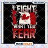 Canadian Firefighter PNG Design