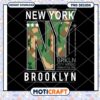 Camouflage NY Brooklyn PNG Design