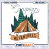 Camping Adventures PNG Design