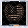 Camouflage Heart American Flag PNG 2 Camouflage Heart American Flag PNG
