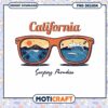 California Surfing Paradise PNG Design