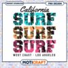 California Surf PNG Design
