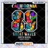 California Summer Beach PNG Design