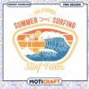 California Summer Surfing PNG Design