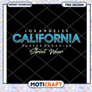 California Streetwear PNG Design