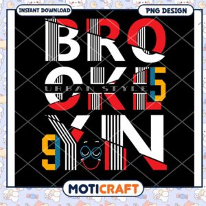 Brooklyn Urban Style PNG Design