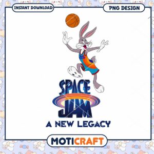 Bugs Bunny Space Jam PNG Design
