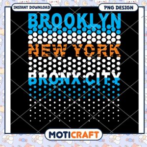 Brooklyn NYC Bronx City PNG Design