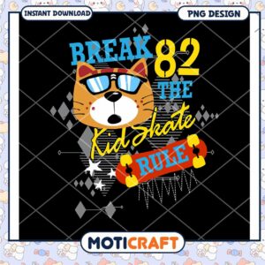 Break 82 the Kid Skate Rule PNG