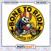 Bone to Ride Skull Motorcycle PNG 1 Bone to Ride Skull Motorcycle PNG