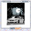 BMW M4 PNG Design Night Scene
