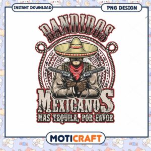 Bandidos Mexicanos PNG Design