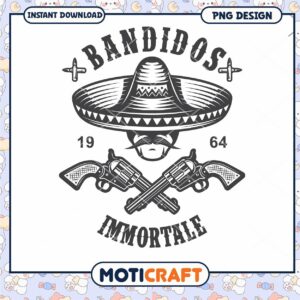 Bandidos Immortale PNG Design