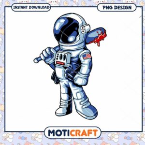 Astronaut PNG Instant Download