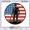American Soldier PNG Design Download