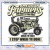American Farmers Tractor PNG Design 2 American Farmers Tractor PNG Design
