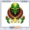 Alien PNG Design Instant Download